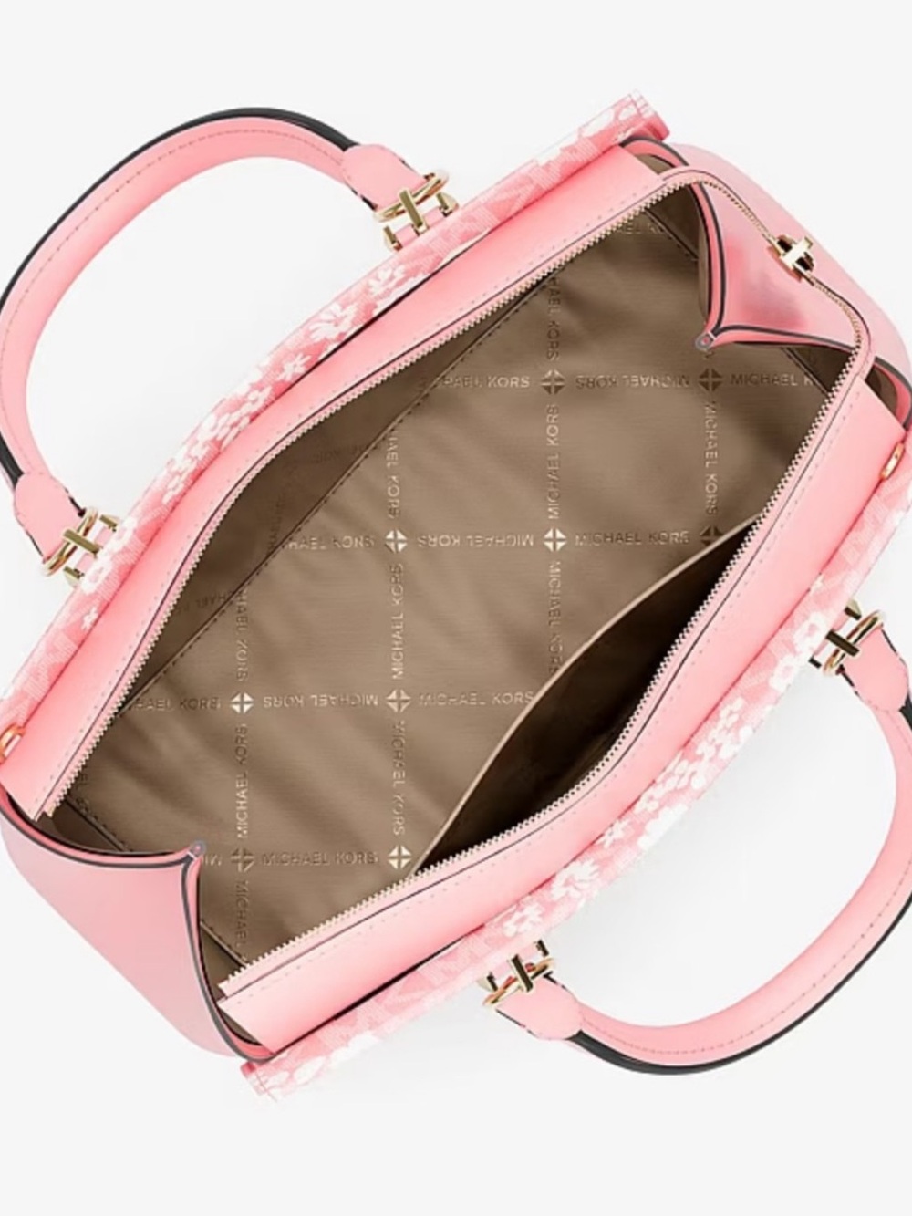 MICHAEL KORS Marilyn Md Printed Signature Logo Satchel Crossbody
Carnation - Picture 5 of 13